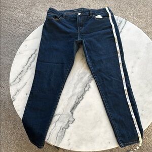 Michael Kors Women's Skinny Jeans - Dark Blue